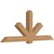 Ekena Millwork Kennewick Timber Gable Bracket, Western Red Cedar, 84"W x 35"H x 5 1/2"D x 5 1/2"F, 10/12 Pitch GBW084X35X0606KEN00SWR - alternate 5